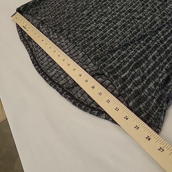 fab'rik cowlneck sweater blk & gray - Picture 8 of 10